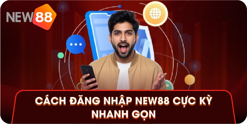 Cách đăng nhập New88 cực kỳ nhanh gọn